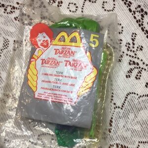 McDonald's 2000 happy meal toy  Tarzan Terk Toy #5